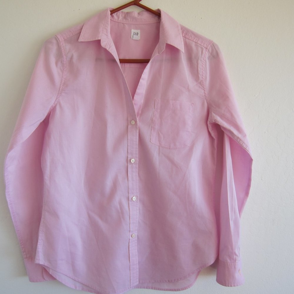GAP Pink Button-Down Shirt